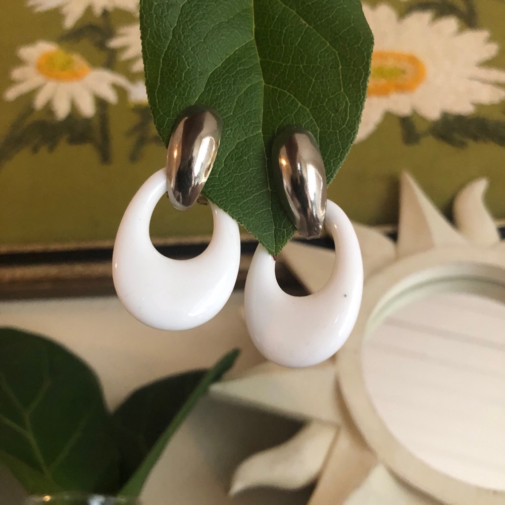 Retro vintage earrings